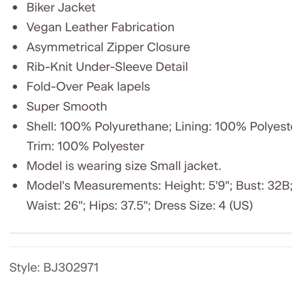 Women’s Leather Jacket - Picture 11 of 12